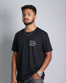 Luxe Round Cotton Tee